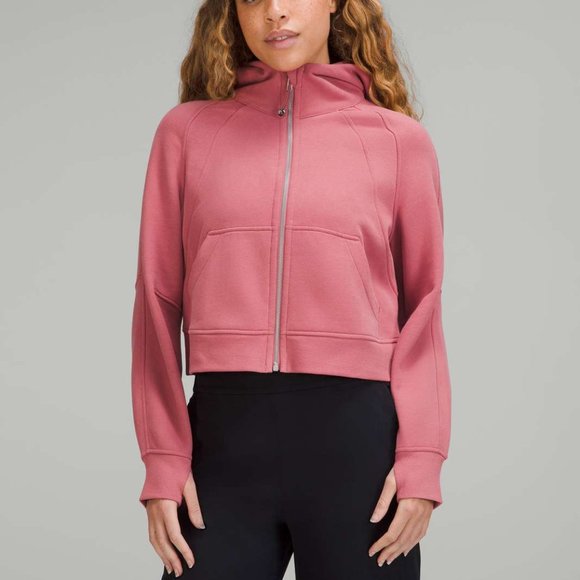 lululemon athletica Tops - NWT Lululemon Scuba Oversized Full Zip, Xs/S, Brier Rose